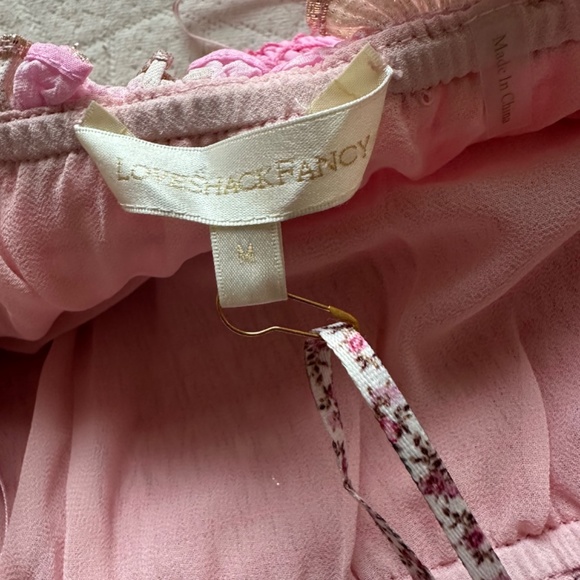 LoveShackFancy Cambria Halter Dress - Picture 2 of 6